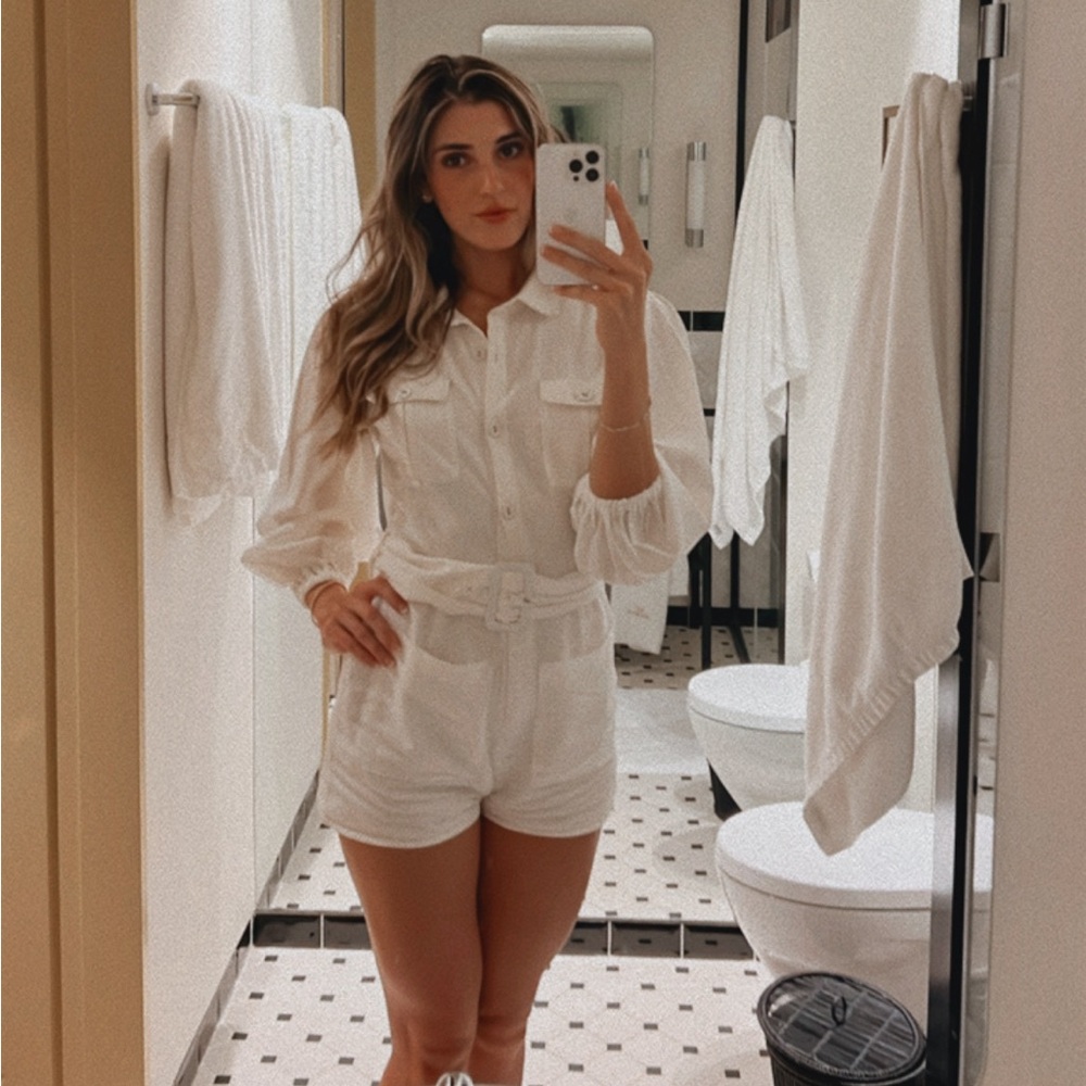 l*space ryder romper white
